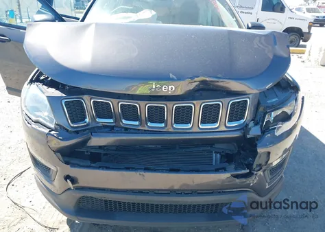 2019 Jeep Compass Sport Fwd z USA, uszkodzony, nr VIN 3C4NJCAB8KT809675